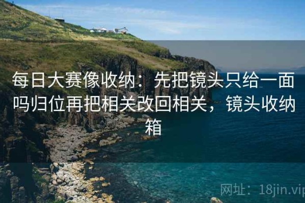 每日大赛像收纳：先把镜头只给一面吗归位再把相关改回相关，镜头收纳箱